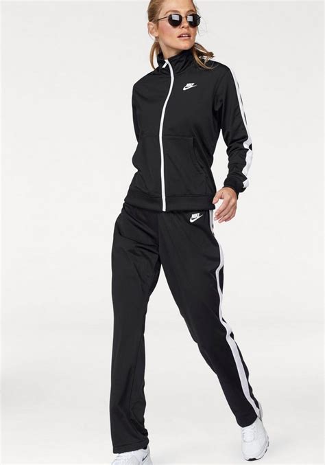 damen nike anzug schwarz|Nike joggingsanzüge damen.